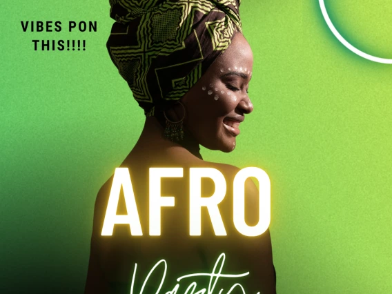 AFro party flyer