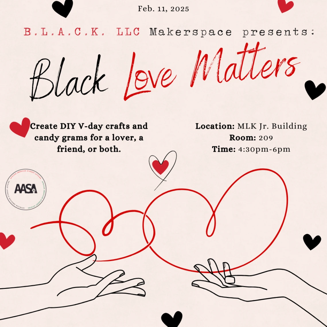 flyer for BLACK Makerspace 2.11.25